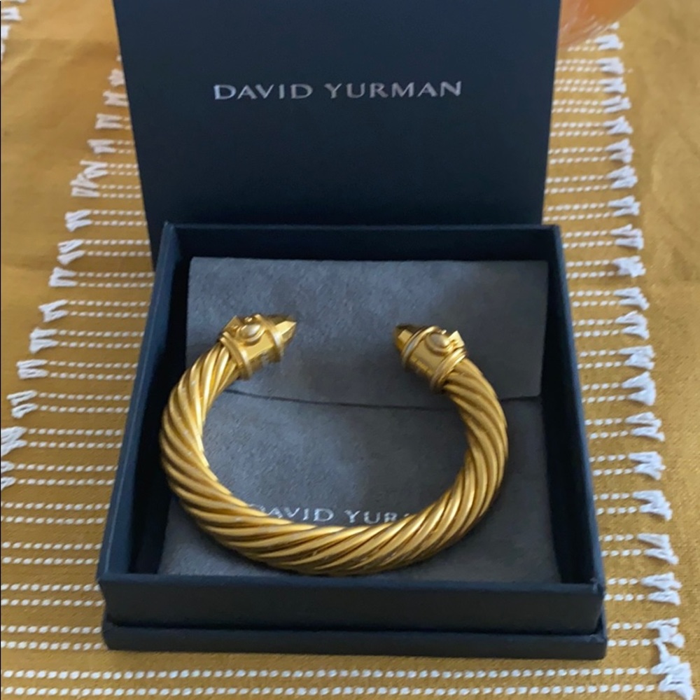 David Yurman Renaissance Gold Aluminum Bracelet
